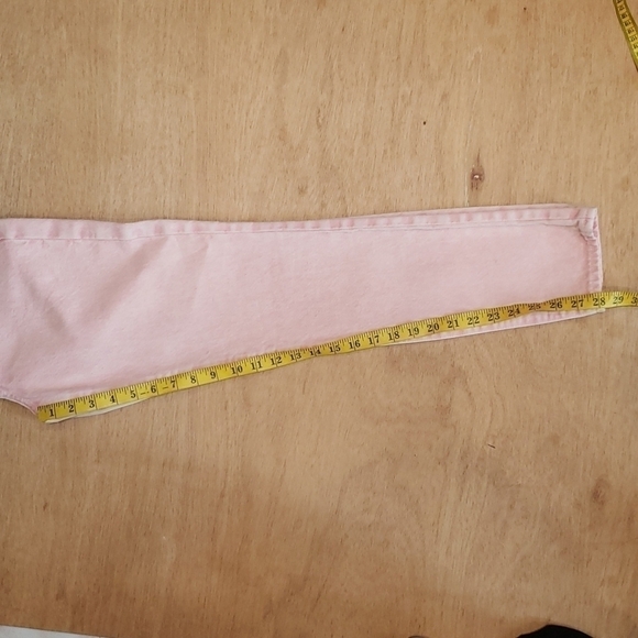 𝅺LUCKY Brand Pink Acid Wash Jeans NWT - Picture 9 of 10